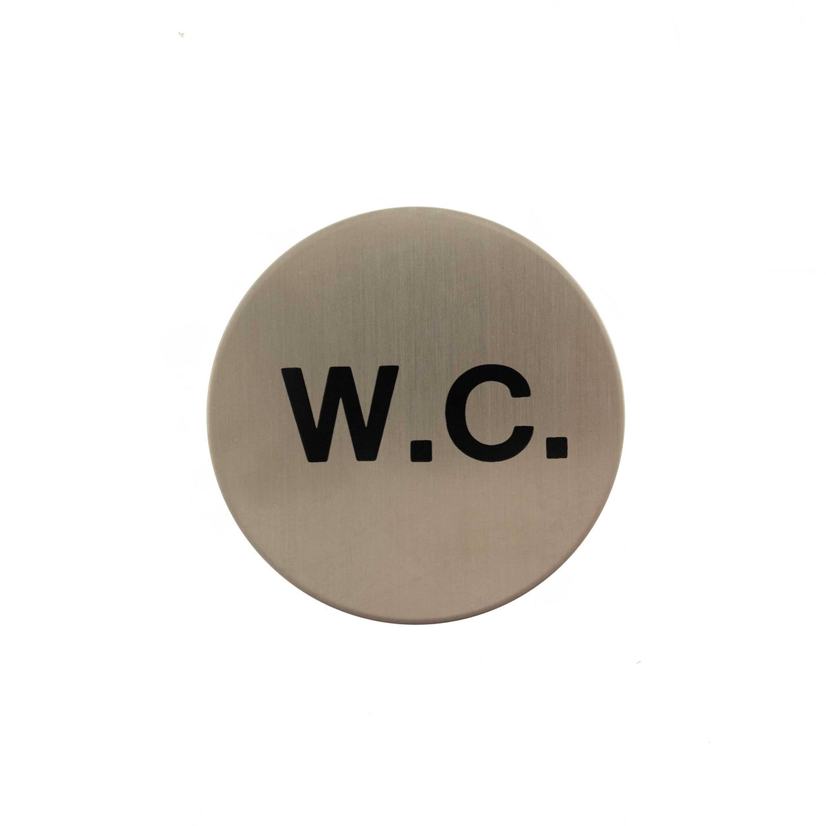 Atlantic WC Disc Sign 3M Adhesive 75mm by Atlantic Hardware