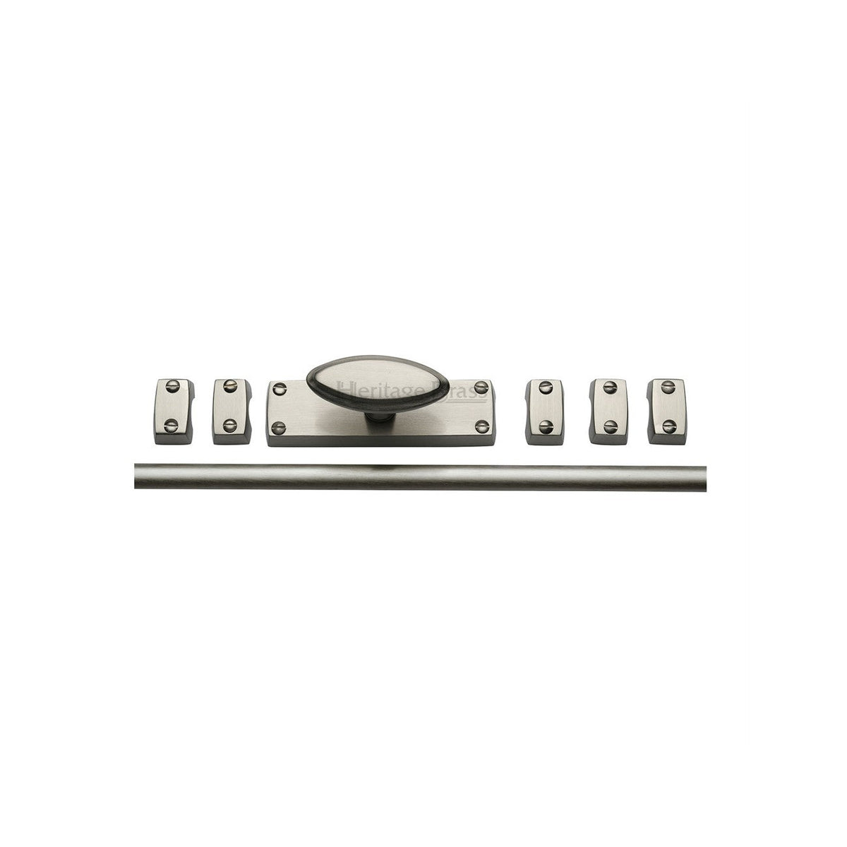 Espagnolette Bolt by M Marcus - Heritage Brass