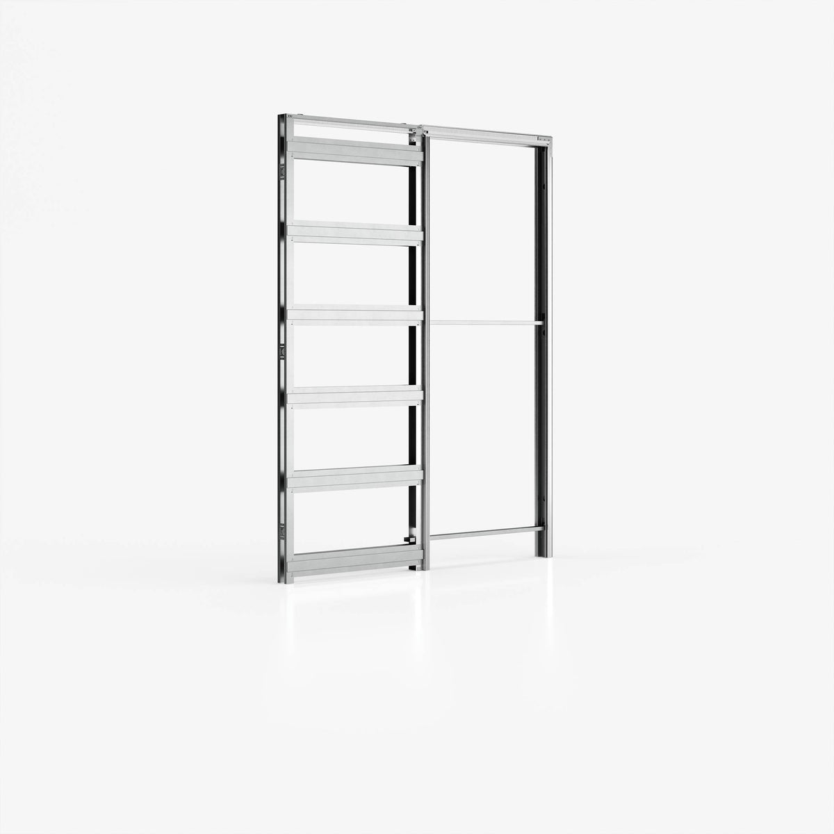 Ermetika Absolute EvoKit Single Framless Pocket Door System 838x1981mm - WT 100mm - additional image