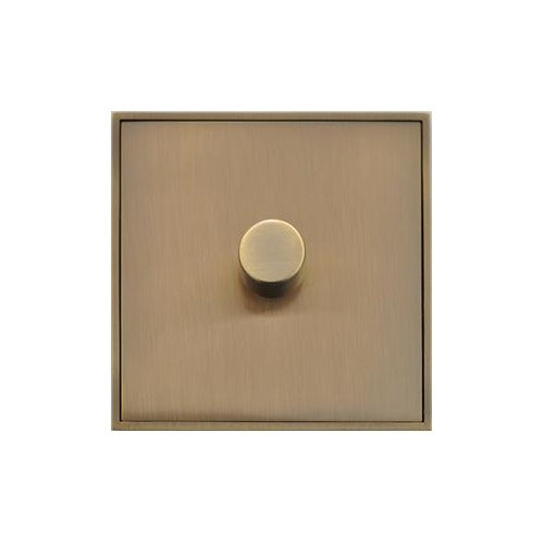 Executive Range Antique Brass Switches & Sockets, EX91 - 1G Multi Location Secondary Dimmer by Heritage Brass By M-Marcus