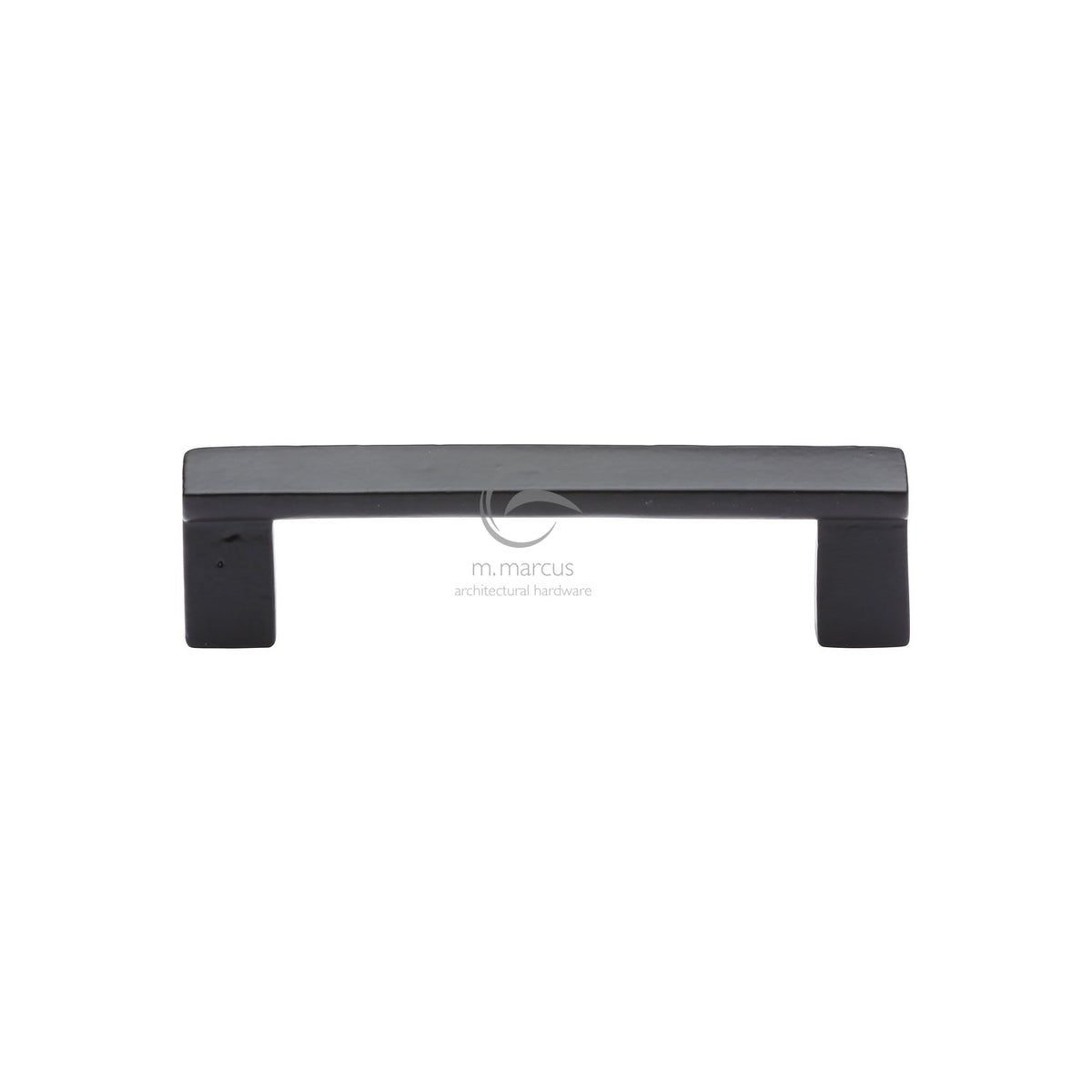 Matt Black Iron Anvil Cabinet Pull Handle by M Marcus - Heritage Brass