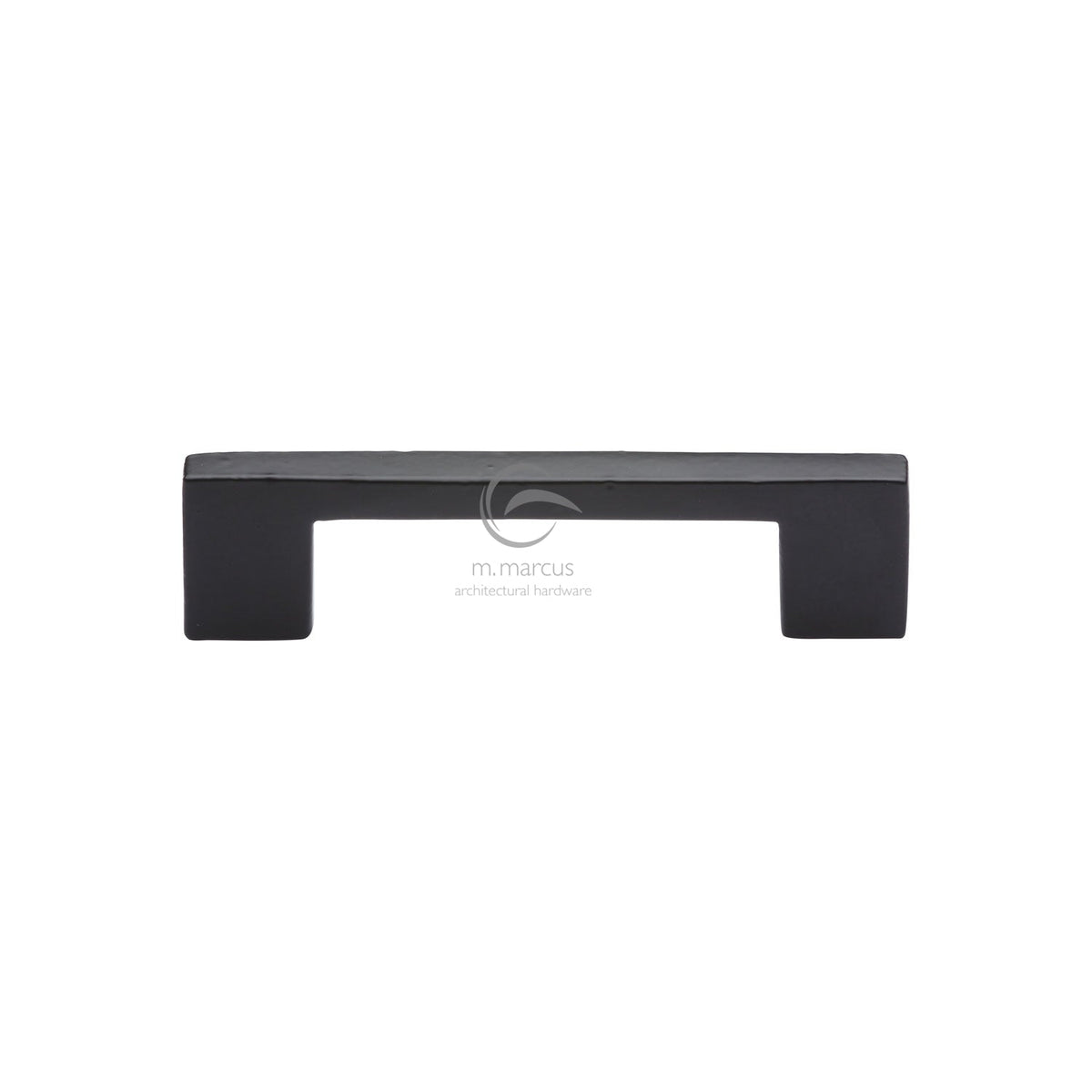 Matt Black Iron Metro Cabinet Pull Handle by M Marcus - Heritage Brass