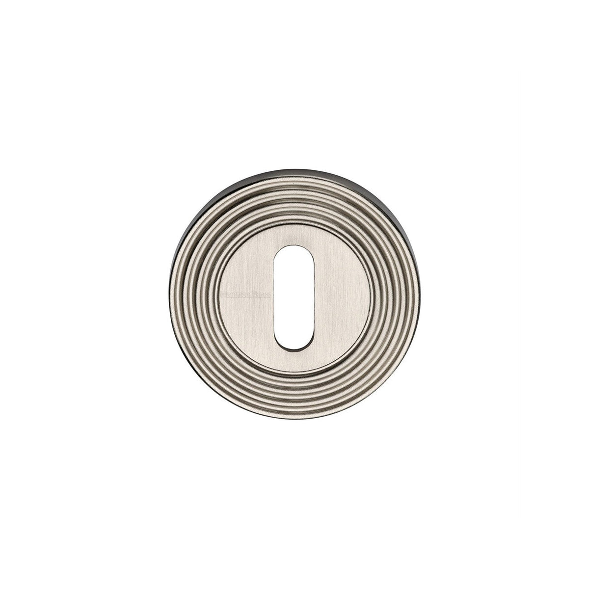 Reeded Key Escutcheon - RR4000 by M Marcus - Heritage Brass