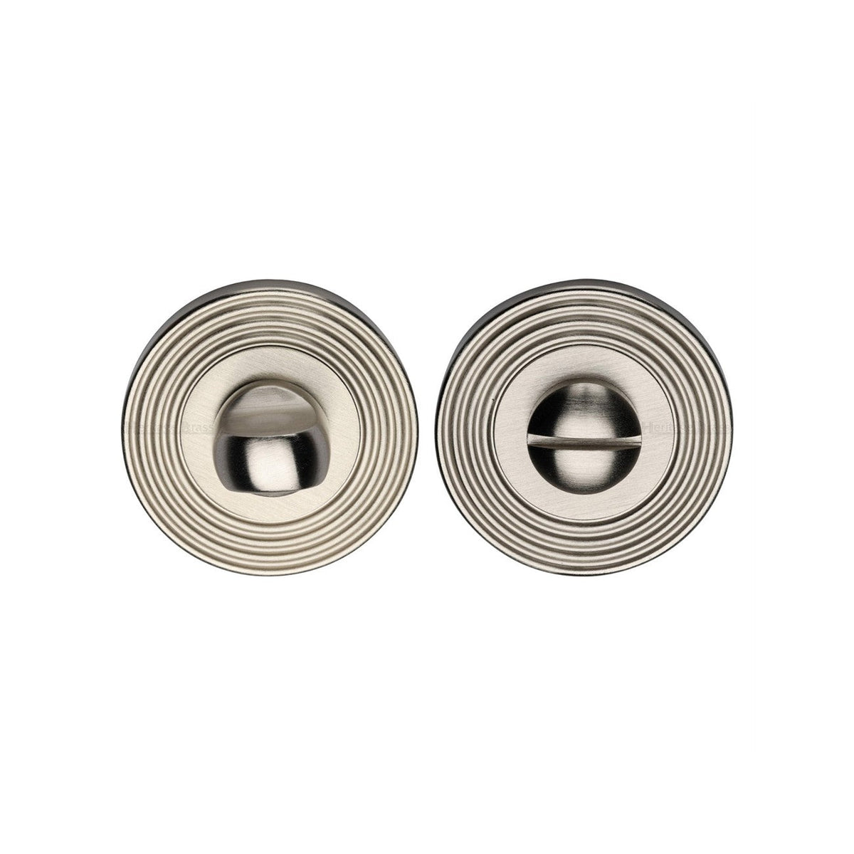 Reeded Thumbturn & Emergency Release - RR4049 by M Marcus - Heritage Brass