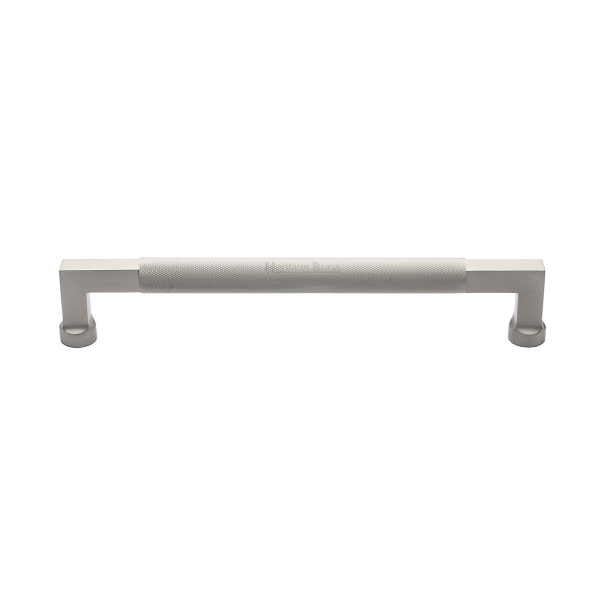 Bauhaus Knurled Door Pull Handle by M Marcus - Heritage Brass