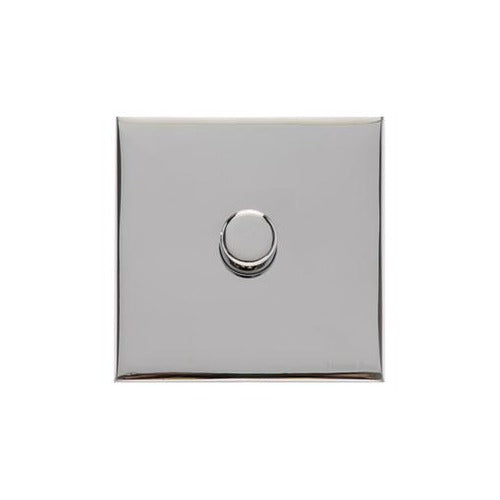 Winchester Range Polished Chrome Switches & Sockets, W02 - 1 Gang Dimmer 250 watts (Compatible with halogen/ incandescent bulbs) by Heritage Brass By M-Marcus