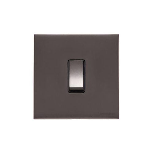 Winchester Range Matt Bronze Switches & Sockets, W09 - 1 Gang Intermediate Rocker Switch by Heritage Brass By M-Marcus
