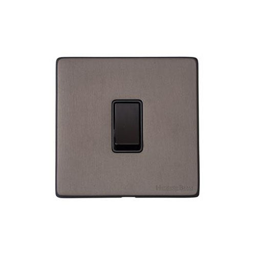 Vintage Range Matt Bronze Switches & Sockets, X09 - 20A Double Pole Switch by Heritage Brass By M-Marcus