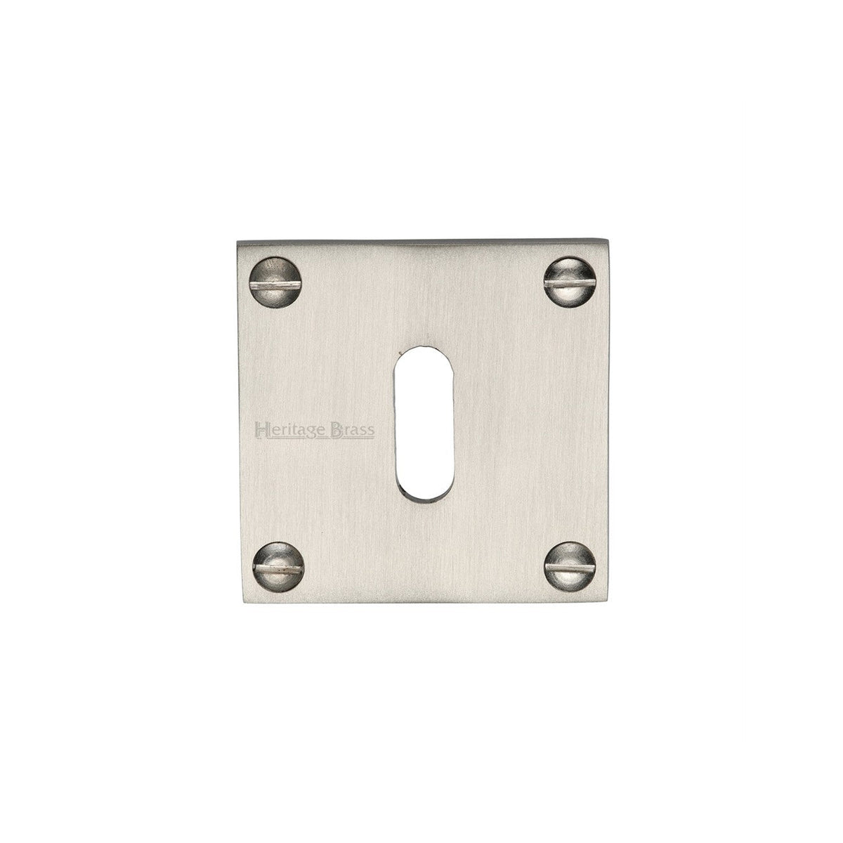 Standard Key Escutcheon Square - BAU1556 by M Marcus - Heritage Brass