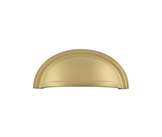 Burlington Cup Pulls - Satin Brass by Burlington By Frelan