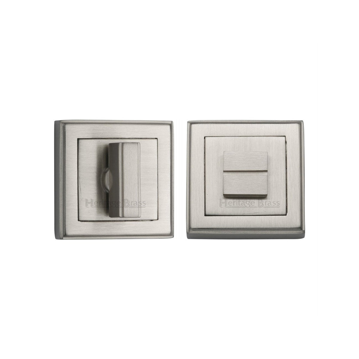 Square Bathroom Turn & Release - DEC7030 by M Marcus - Heritage Brass