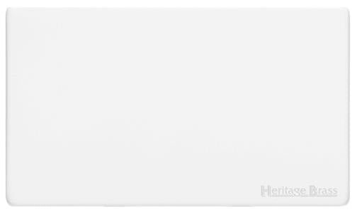 Vintage Range Gloss White, XGL - Double Blank Plate