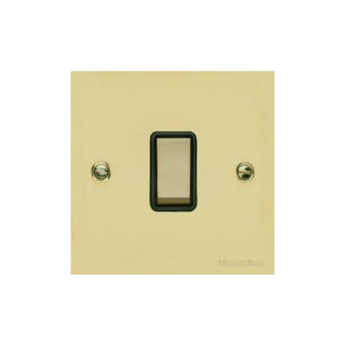 Richmond Elite Range Satin Brass Switches & Sockets, LP44 - 20A Double Pole Switch by Heritage Brass By M-Marcus
