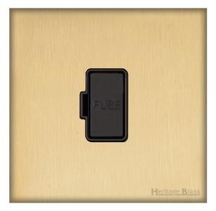 Windsor Range Matt Brass, WN40 - Unswitched Spur (13 Amp)