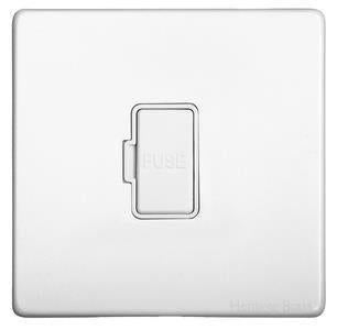 Vintage Range Matt White, XWH - Unswitched Spur (13 Amp)