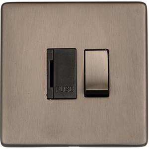 Studio Range Aged Pewter, YAP - Switched Spur (13 Amp)