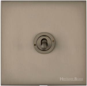 Windsor Range Aged Pewter, WAP - 1 Gang Toggle Switch