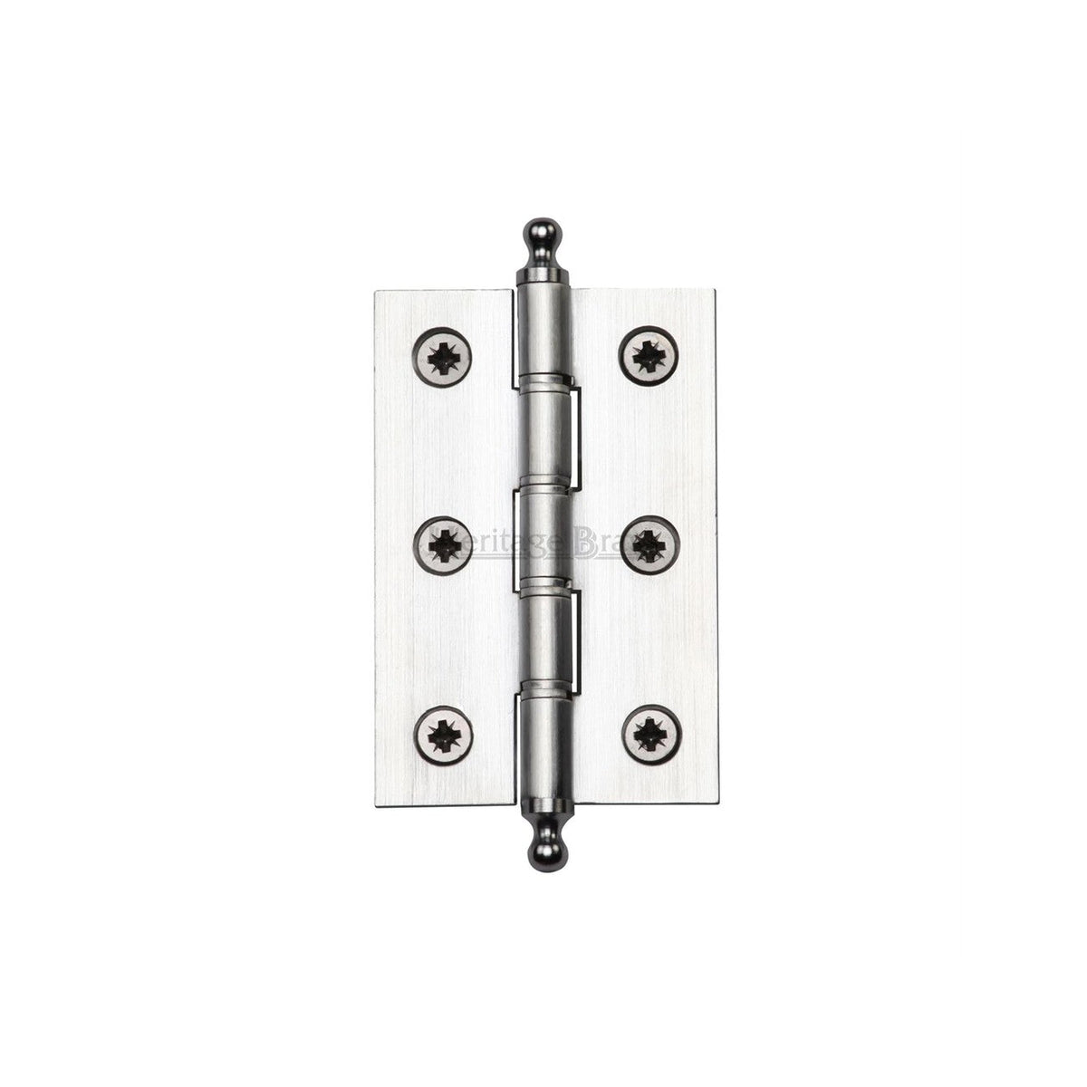 Hinge Brass with Finial by M Marcus - Heritage Brass