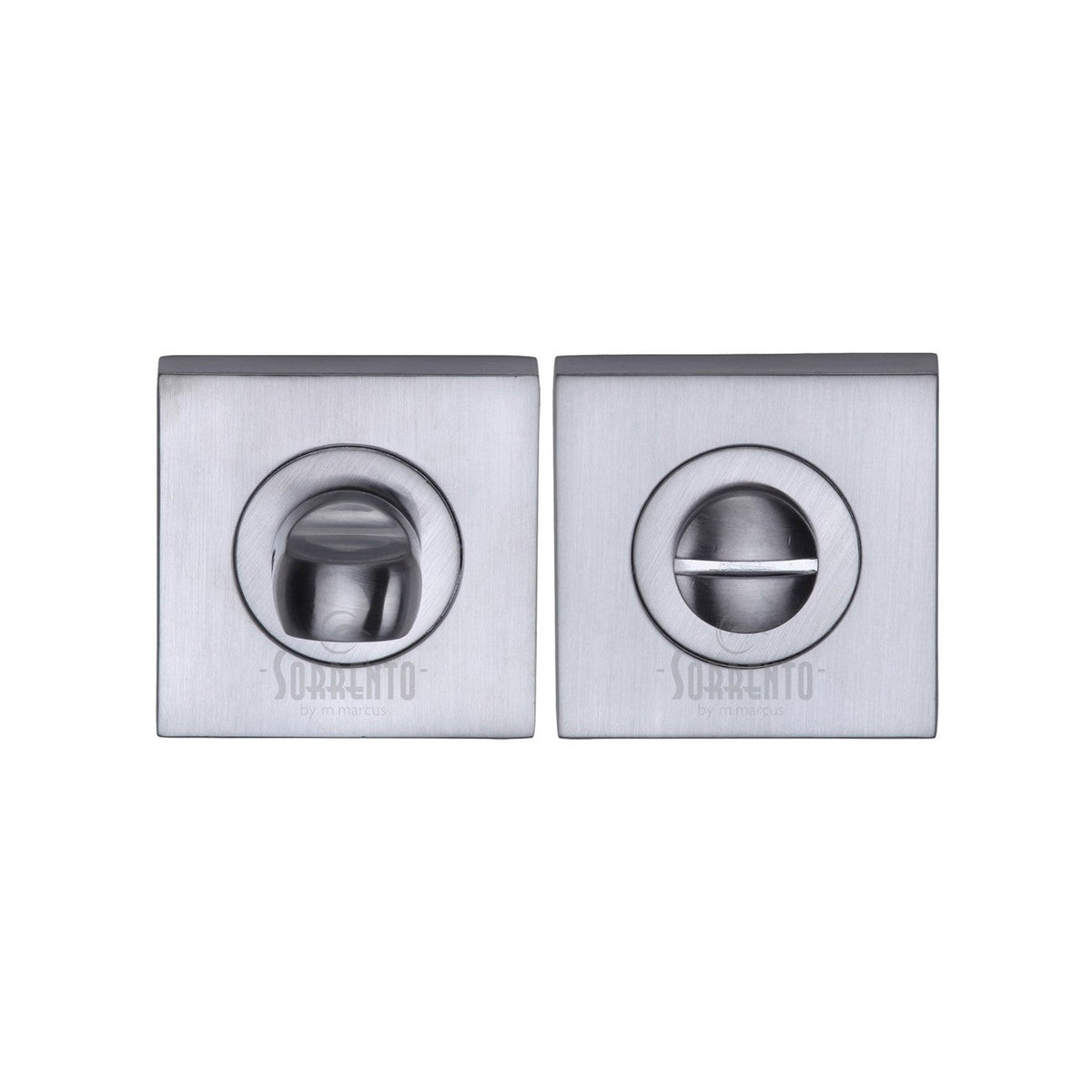 Square Sorrento Thumbturn & Emergency Release by M Marcus - Heritage Brass