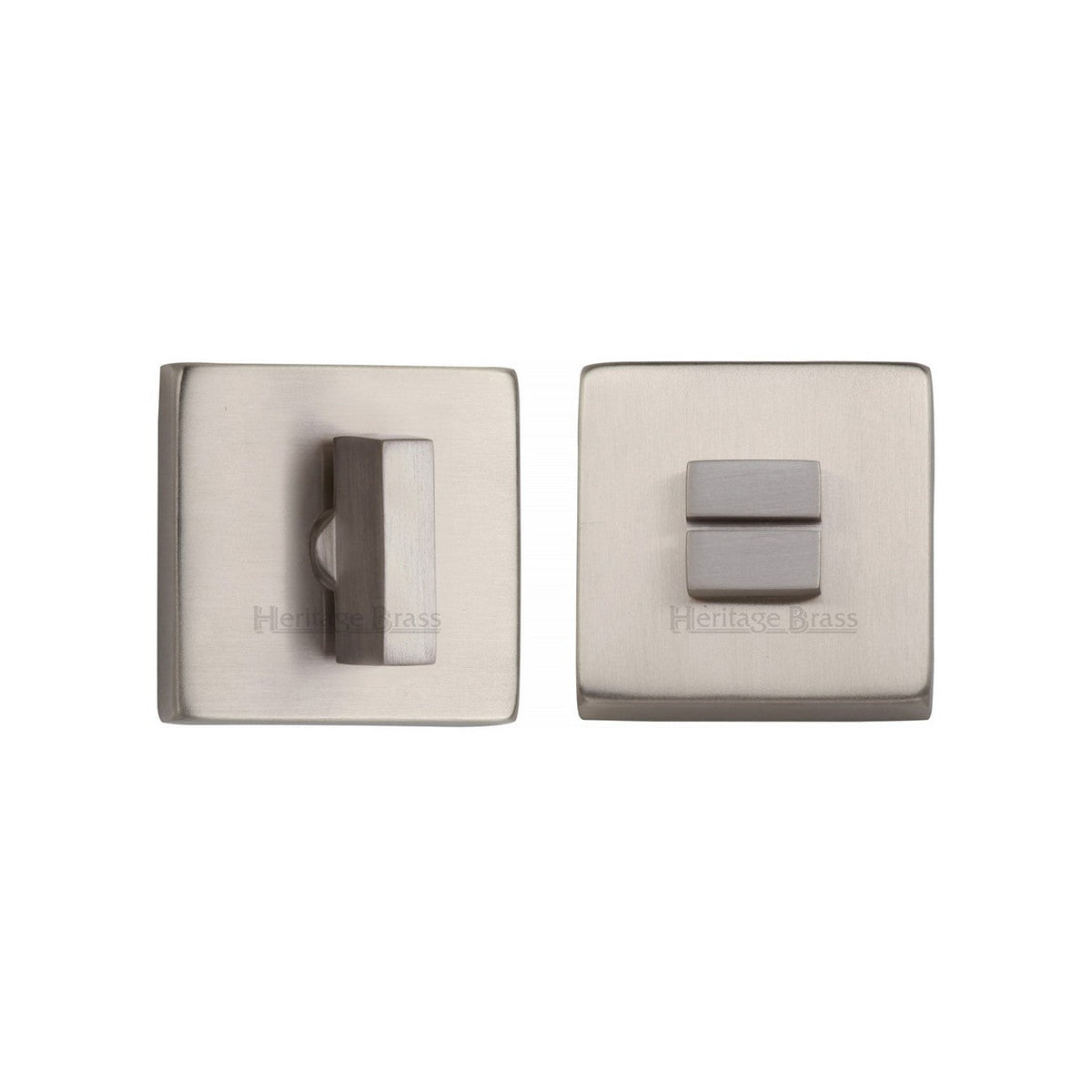 Square Bathroom Turn & Release - SQ4035 by M Marcus - Heritage Brass