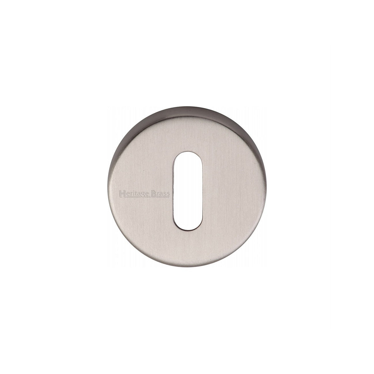 Standard Key Escutcheon Round - V4007 by M Marcus - Heritage Brass