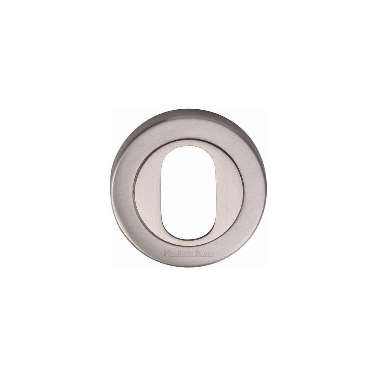 Oval Profile Cylinder Escutcheon Round - V4010 by M Marcus - Heritage Brass