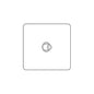 Elite Flat Plate Range Satin Nickel Switches & Sockets, T05 - 1 Gang Satellite Socket by Heritage Brass By M-Marcus