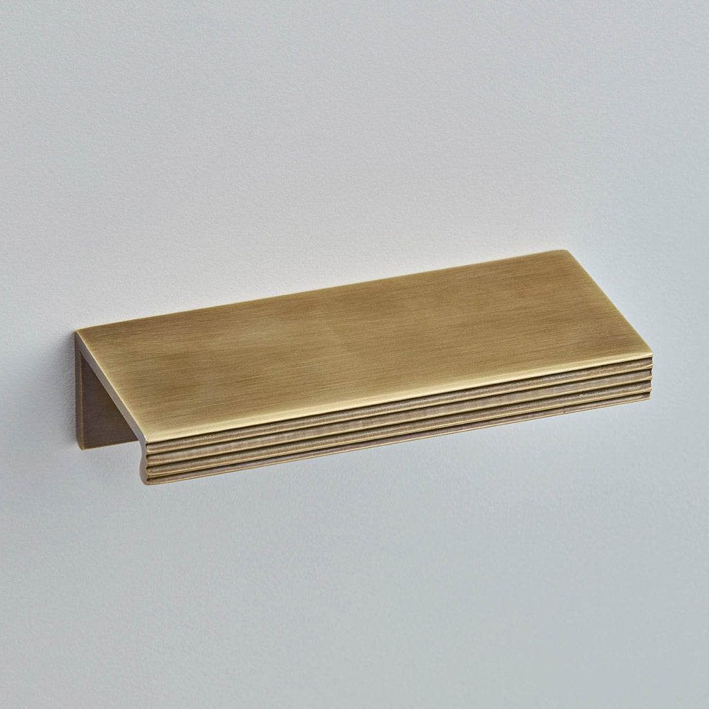 Croft - Pleated Cabinet Edge Pull 1402 by Croft Ironmongery