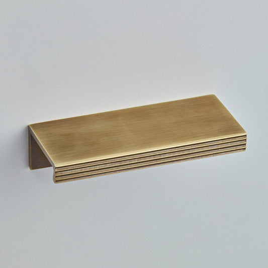 Croft - Pleated Cabinet Edge Pull 1402 by Croft Ironmongery