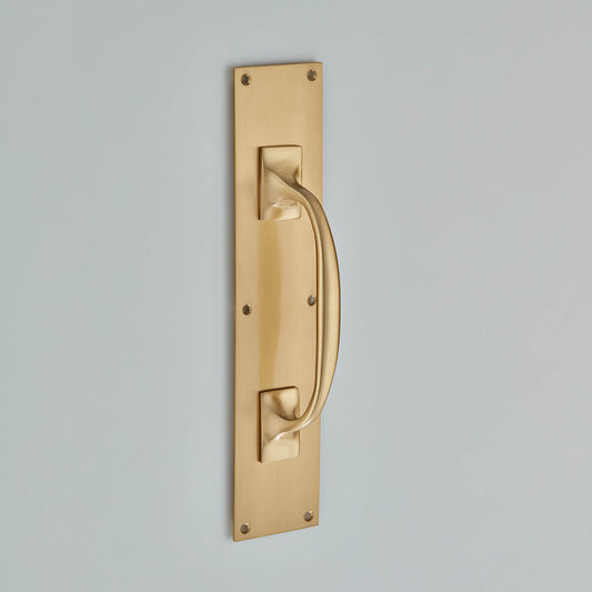 Croft - Pull Handle on Plate 1651 by Croft Ironmongery
