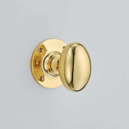 Croft - Large Oval Knob Furniture 1754L by Croft Ironmongery