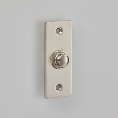 Croft - Rectangular Bell Push 1910 by Croft Ironmongery