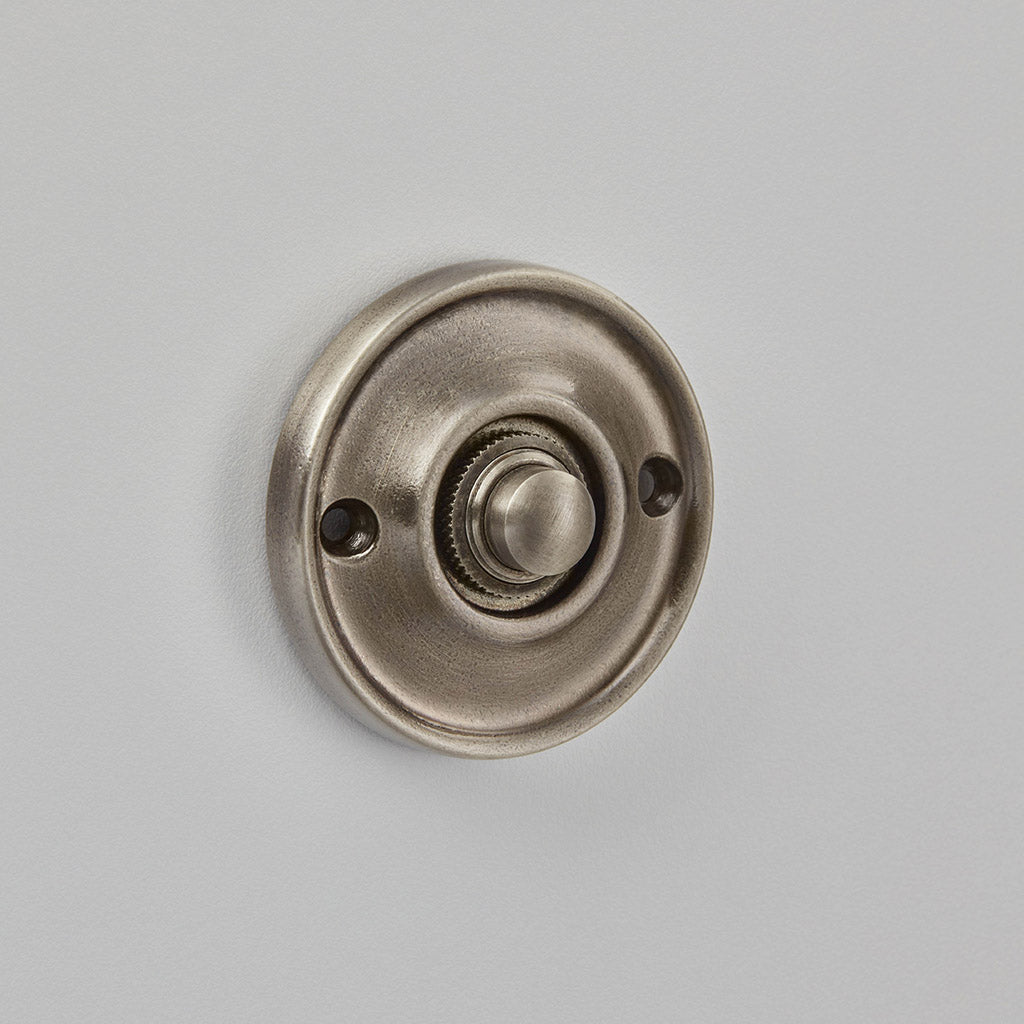 Croft - Round Bell Push Raised Edge 1913 by Croft Ironmongery