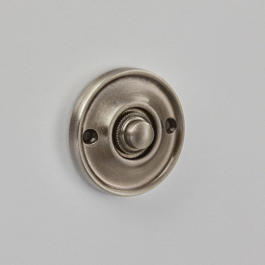 Croft - Round Bell Push Raised Edge 1913 by Croft Ironmongery