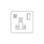 Bauhaus Range Matt Bronze Switches & Sockets, BH9 - 1G 13A Socket with USB-A+C by Heritage Brass By M-Marcus