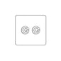 Mode Range Matt Black 2 Gang 2-Way Classic Toggle Switch