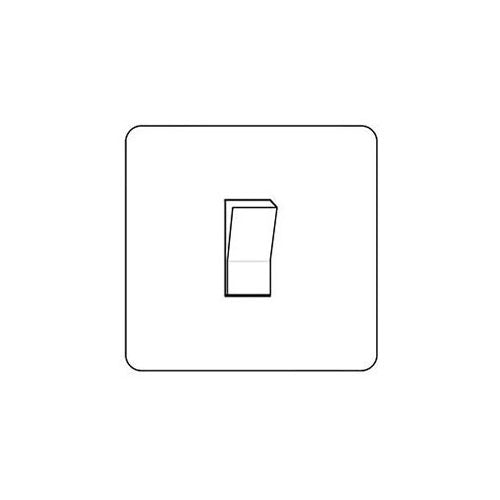 Mode Range Matt Black 20A Double Pole Switch