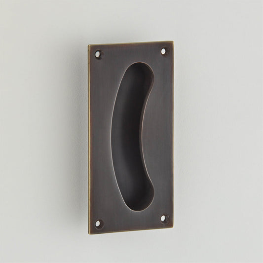 Croft - Kidney Cast Flush Pull 2136 by Croft Ironmongery