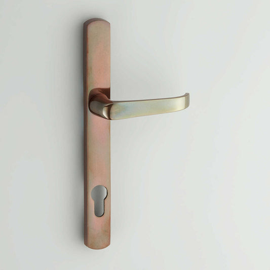 Croft - Stafford Lever on Euro Profile Backplate 2200E by Croft Ironmongery