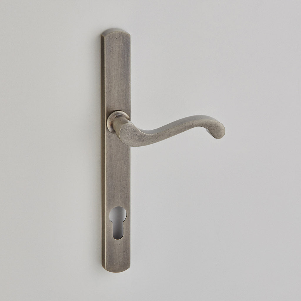 Croft - Sheringham Lever on Euro Profile Backplate 2204E by Croft Ironmongery