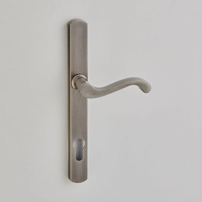 Croft - Sheringham Lever on Euro Profile Backplate 2204E by Croft Ironmongery