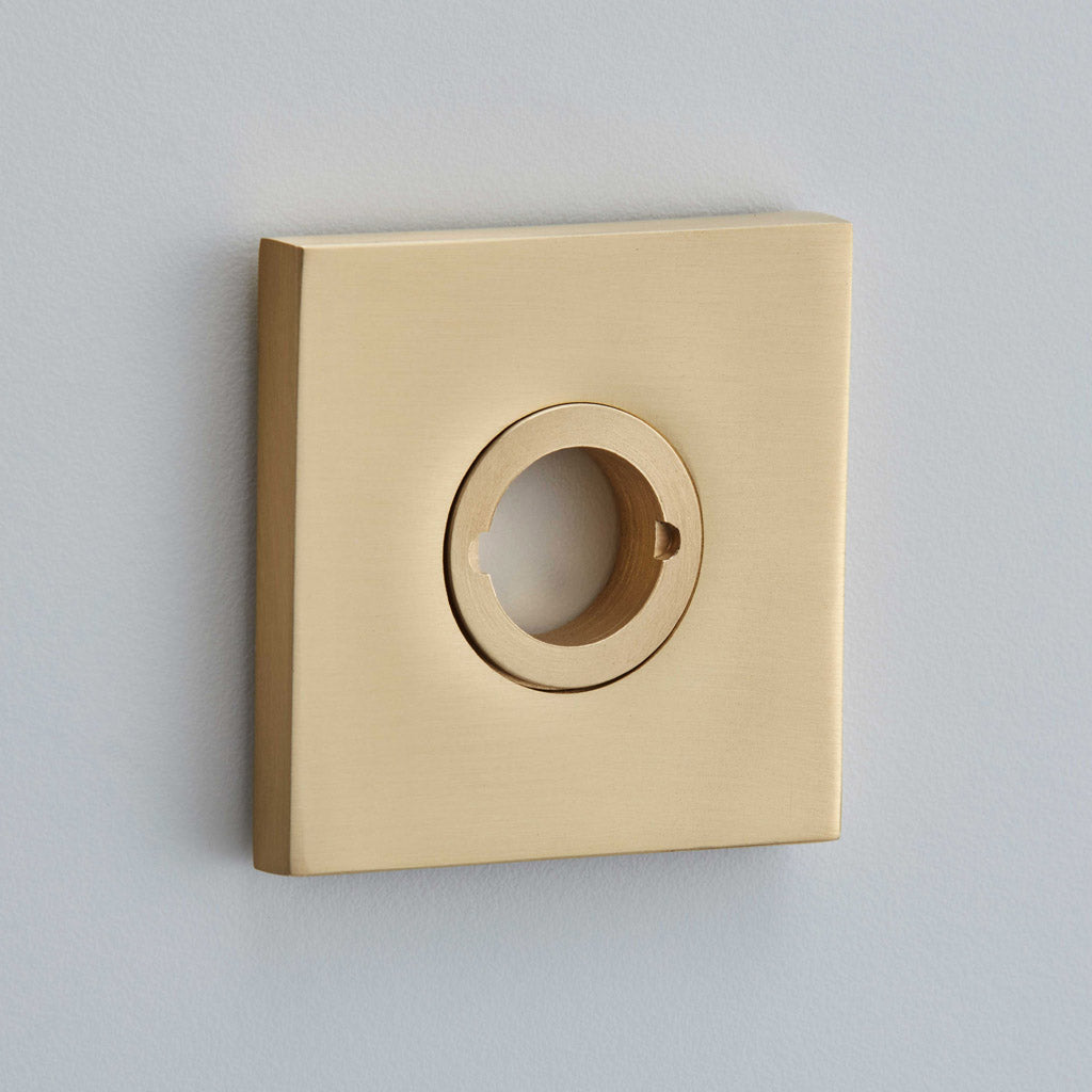 Croft - Plain Square Rose 220 by Croft Ironmongery