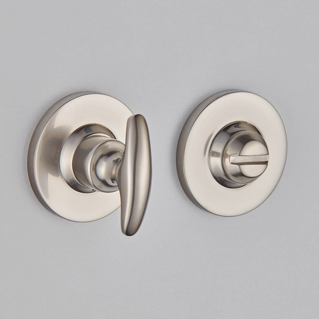 Croft - Curved Turn and Release Plain Covered Rose 2235 by Croft Ironmongery