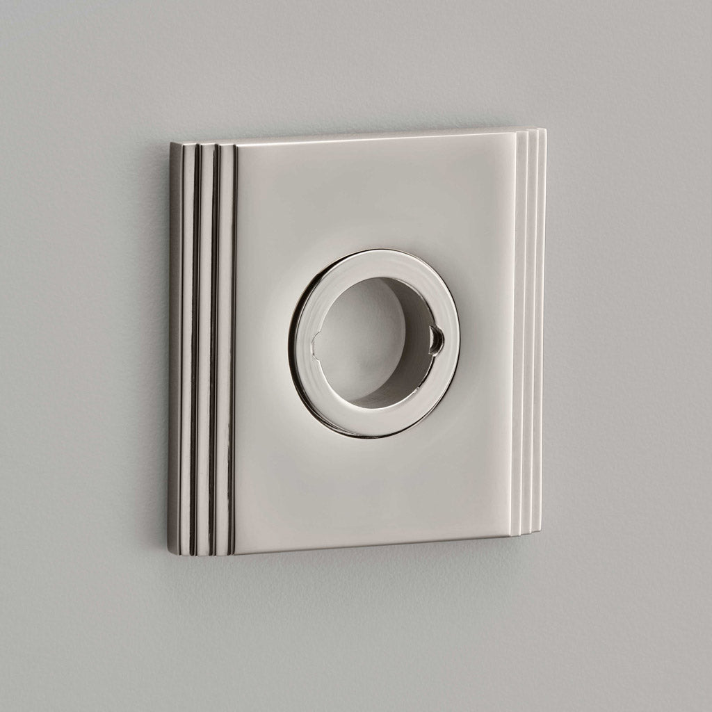 Croft - Straight Stepped Square Rose 224 by Croft Ironmongery