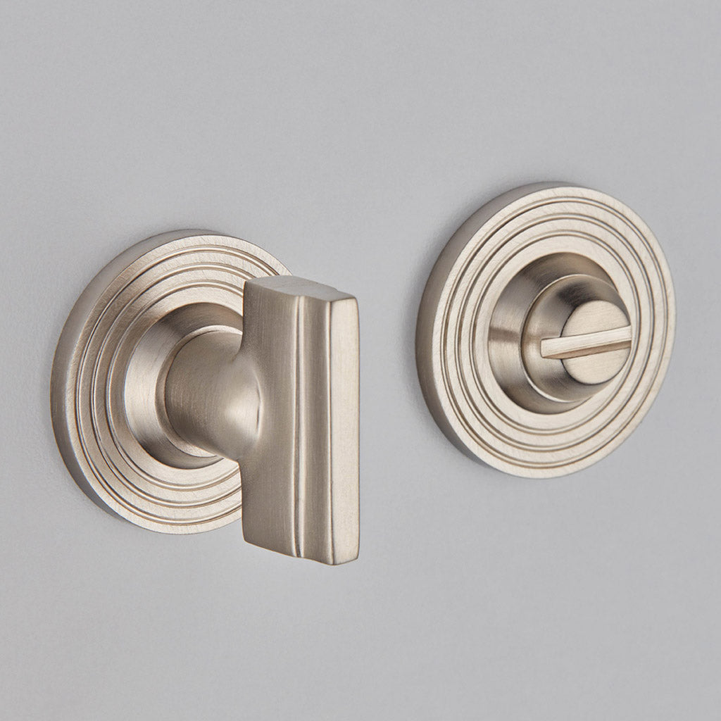 Croft - Stepped Turn and Release Reeded Covered Rose 2252 by Croft Ironmongery