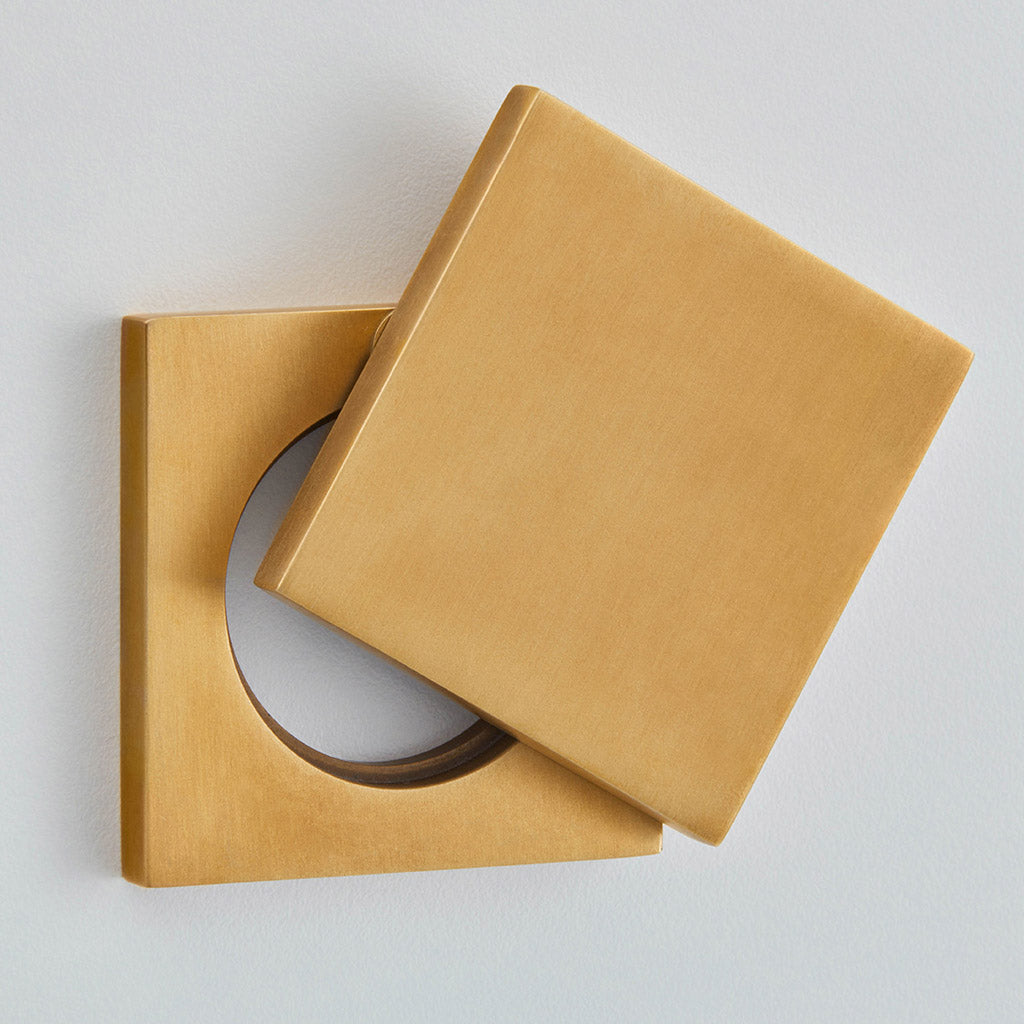 Croft - Square Plain Cylinder Cover 264 by Croft Ironmongery