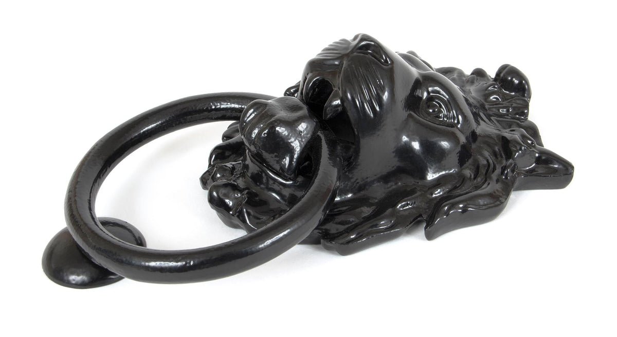 Lion Head Door Knocker by From The Anvil