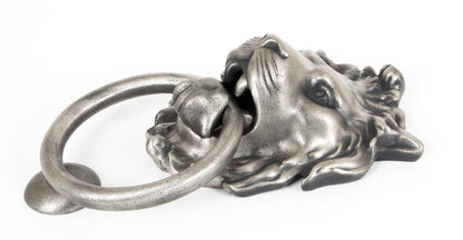 Lion Head Door Knocker by From The Anvil