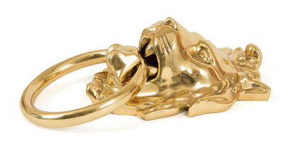 Lion Head Door Knocker by From The Anvil