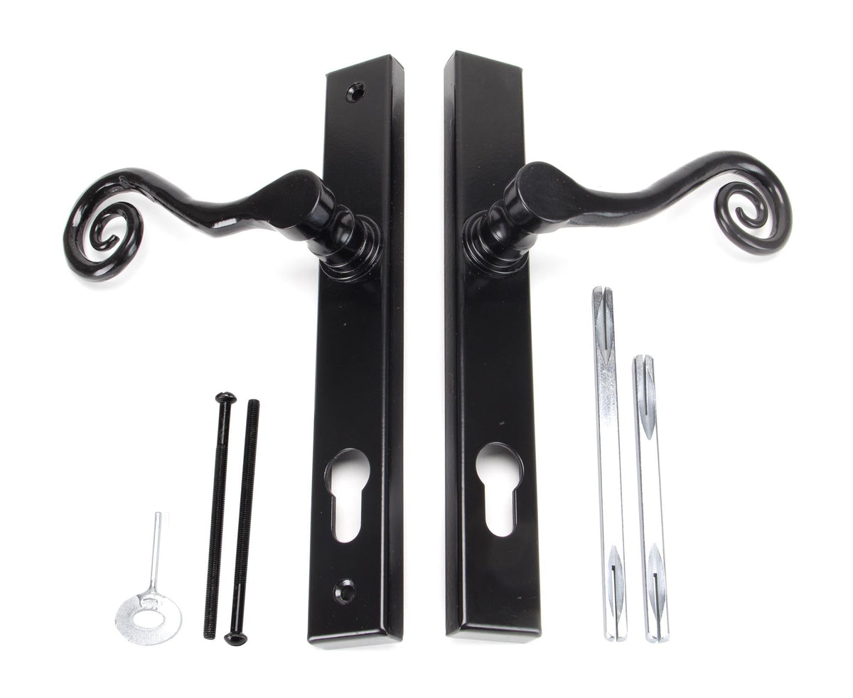 Monkeytail Slimline Lever Espag. Lock Set by From The Anvil
